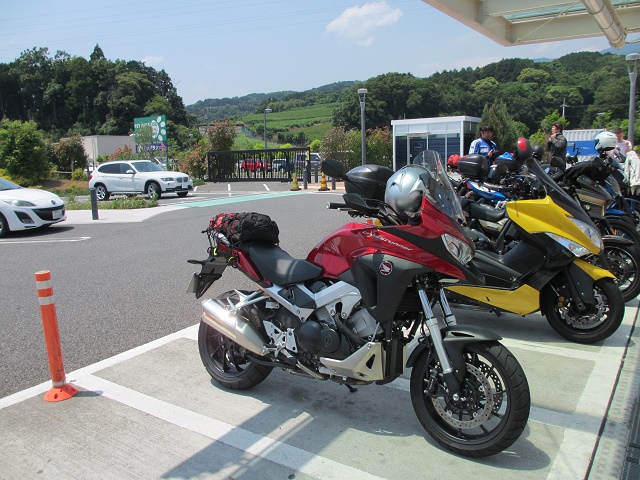 VFR800X 富士山方面へ