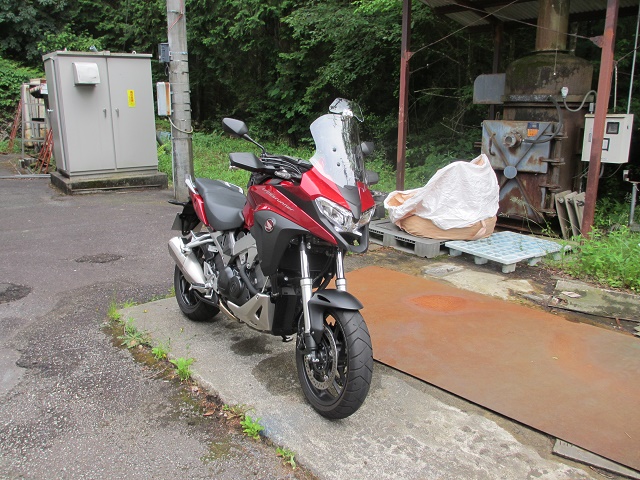 VFR800X 洗車