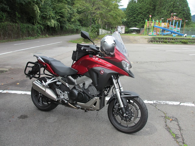 VFR800X パニアステー装着