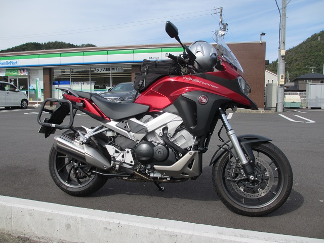 VFR800X バイクで出勤