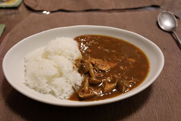 今日は欧風カレー