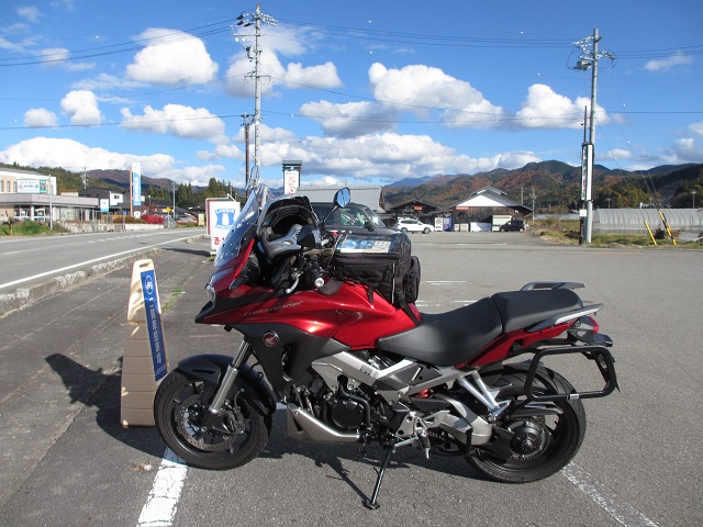 VFR800X 安房峠方面へ