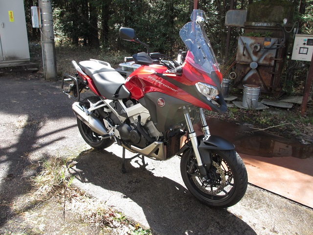 VFR800X 洗車