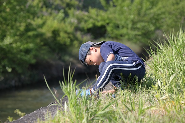 河原へお散歩