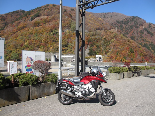 VFR800X 安房峠方面へ