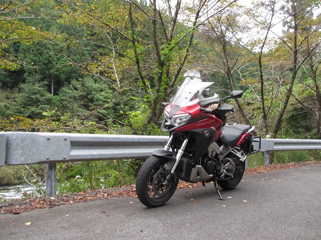 VFR800X 遠回りの通勤
